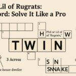 Phil or Lil of Rugrats Crossword